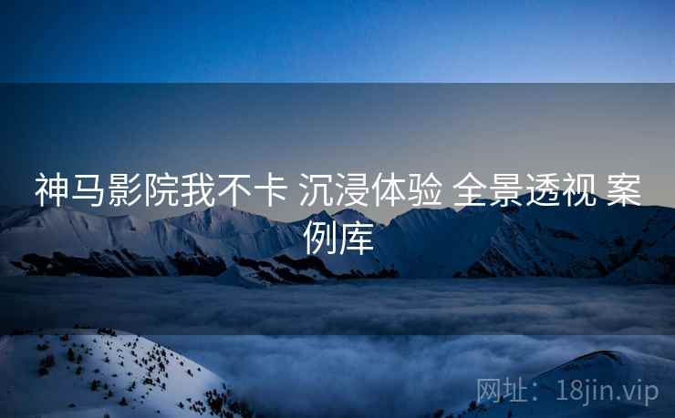 神马影院我不卡 沉浸体验 全景透视 案例库