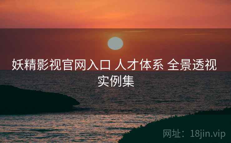 妖精影视官网入口 人才体系 全景透视 实例集