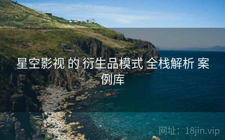星空影视 的 衍生品模式 全栈解析 案例库