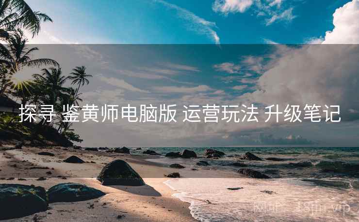 探寻 鉴黄师电脑版 运营玩法 升级笔记