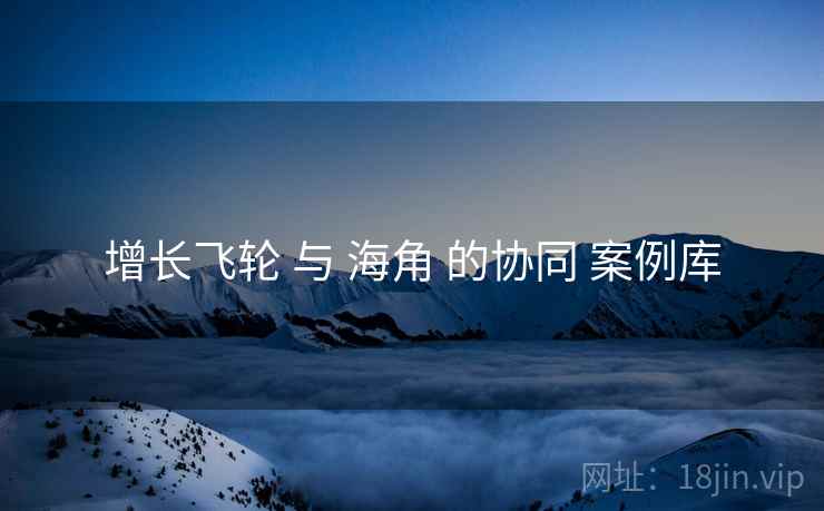 增长飞轮 与 海角 的协同 案例库