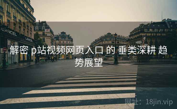 解密 p站视频网页入口 的 垂类深耕 趋势展望